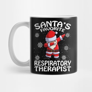 Santas Favorite Respiratory Therapist Christmas Mug